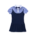 CUHK Dịch vụ lớp học cho trẻ em Phong cách Anh 2020 Đồng phục vườn mới Cô gái ăn mặc Đồng phục học sinh Thanh thiếu niên Áo sơ mi ngắn tay Bộ - Đồng phục trường học / tùy chỉnh thực hiện Đồng phục trường học / tùy chỉnh thực hiện