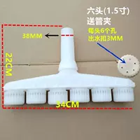 6 голов (1,5 дюйма)