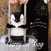 Nhật bản playbag trên Penguin gấu du lịch hành lý lưu trữ ba lô túi có thể được chéo món quà sinh nhật