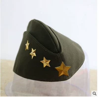 Военный зеленый желтый пять звезд