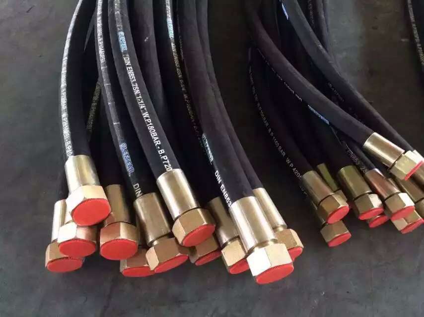 ống mềm thủy lực Gia công và tùy chỉnh ống dầu cao áp, ống thủy lực, cụm ống dầu máy xúc, ống bện dây, ống dầu chịu nhiệt độ cao ống thép thủy lực tiêu chuẩn ống thủy lực