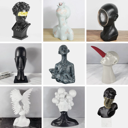 Современная простая легкая роскошная абстрактная фигура искусство скульптура модель модель комнаты гостиная дома мягкое украшение украшение