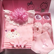 Mùa xuân Gift Set quần áo trẻ em sơ sinh bé sơ sinh bông cung cấp một trăng tròn Trăm gói quà tặng ngày - Bộ quà tặng em bé