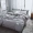 Nordic rắn giường chải bông chải bông hiện đại nhỏ gọn mạng chăn dày Red ins gia đình bốn - Bộ đồ giường bốn mảnh