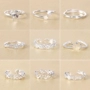 Nhật Bản và Hàn Quốc 925 sterling bạc mở ngón tay nhẫn nhẫn phụ kiện trang sức Hàn Quốc thời trang đơn giản đôi nam nữ nhẫn đuôi nhẫn đẹp