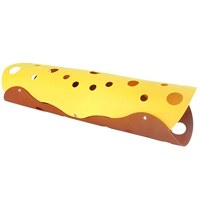 Кошачий туннель (желтый + коричневый)