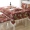 Bông vải bảng vải che khăn châu Âu và Mỹ phong cách phong cách vườn Trung Quốc bàn cà phê khăn trải bàn vải bán kính lễ hôn nhân bằng gỗ hồng - Khăn trải bàn