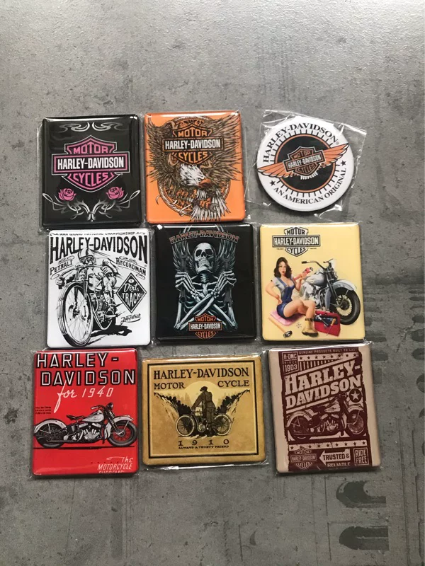 Export order Harley Davidson motorcycle Harley. davidson extra large magnetic refrigerator magnet