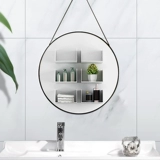 Скандинавское зеркало, круглое украшение для ванной комнаты