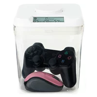 Белый прозрачный средний номер