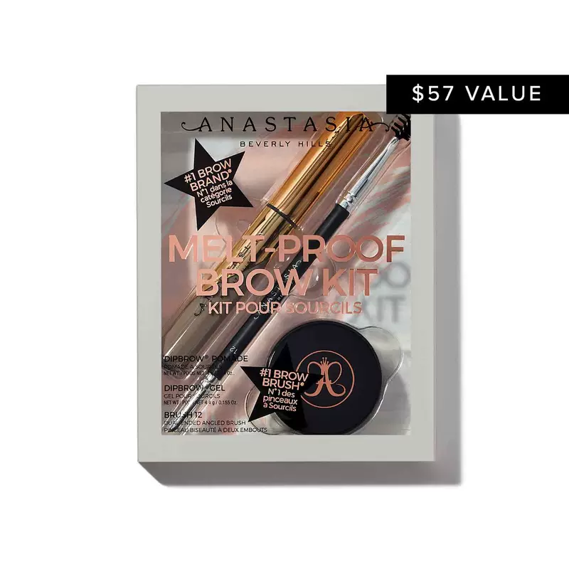 Новый набор продукта Anastasia Beverly Hills крем для бровей формат+12#щетка для бровей+крем для бровей формат