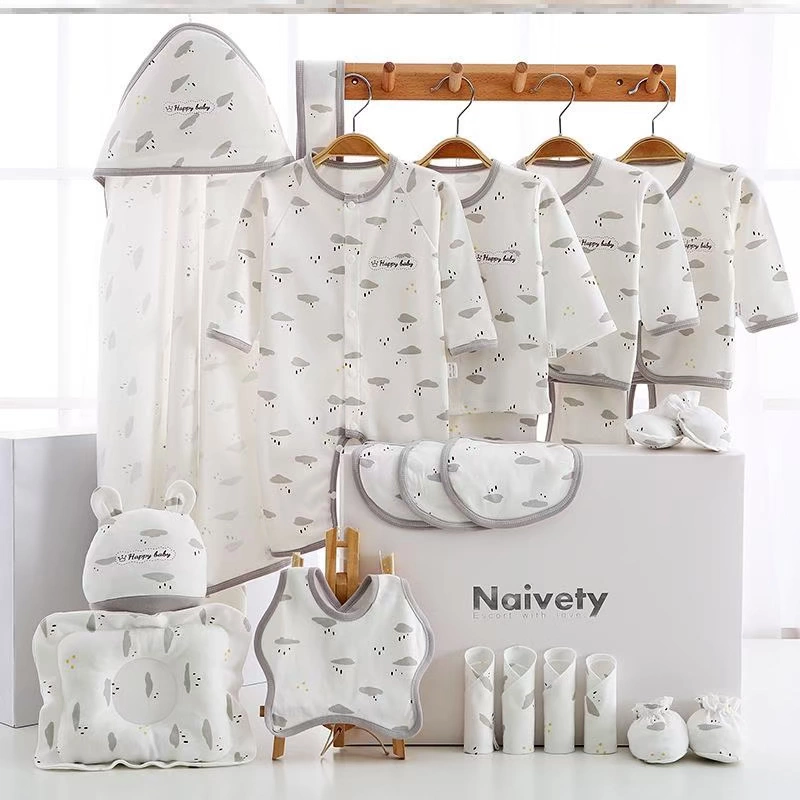Bộ quần áo sơ sinh cho bé sơ sinh đầu mùa thu - Bộ quà tặng em bé