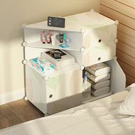 Quilt công suất Jane phòng cưới duy nhất tủ đầu giường tủ lưu trữ với phân loại trẻ em phòng nhựa hộp tiết kiệm tối