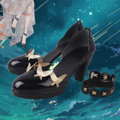 taobao agent Yinyang Master COS Shoes Baiwenpai, I don't know the Dance of the Fire, the game set cosplay anime shoes