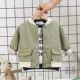 Áo khoác cho trẻ sơ sinh 2020 Mùa xuân New Boy Boy Áo khoác thông thường Baby Wild Double Top - Áo khoác