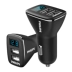 Philips Car Charger DLP2019 một kéo ba điếu thuốc sạc nhẹ hơn xe điện sạc xe đa chức năng - Phụ kiện điện thoại trong ô tô Phụ kiện điện thoại trong ô tô