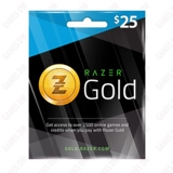 Razer Gold Code 25USD Подарочная карта Razer 25 Um -Knife Rixty Recharge Card Cf Cross Fire