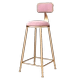 Бар кресло сидит высоко 75 (розовая подушка)