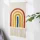 Bắc Âu dệt tay tua rua cấp Bohemian trang trí treo canvas nghệ thuật nền phòng ngủ B & B treo tường mặt dây chuyền