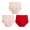 Đồ lót ba lỗ bằng vải cotton hình tam giác nữ cao eo mẹ trung niên rộng kích thước lớn cộng với cuộc sống mập mạp quần short đỏ