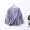 G 16 vòng cổ dài tay áo len mùa thu 2018 đĩa màu rắn lỏng mỏng thời trang chia áo sơ mi nữ