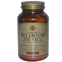 Solgar Selenium Tablet Natural Organic Malt Selenium 200mcg250 зерновой добавок селена