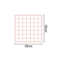 Розовый, 35x, 35см