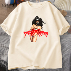 Ручная роспись футболку rosalia motomami tour