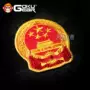 Trung Quốc Quốc Quốc Biểu tượng cá tính Nhãn dán băng tay Morale Chương Quân đội Quạt Ba lô Chiến thuật Thêu Nhãn dán thêu Tiêu chuẩn miếng dán cố định quần áo