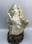 Fluorite đồ trang trí bằng đá khoáng tinh thể màu xanh lá cây pha lê sáng đá mềm pha lê ice pha lê đá đá pha lê đá đá trang trí đá sỏi trang trí