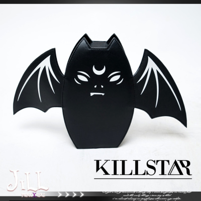 taobao agent O Jier o British Killstar genuine authorized Grumpy Bat little devil bat wings oblique back shoulder backpack