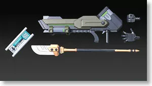 Bandai model carton fighter LBX weapon accessories 005