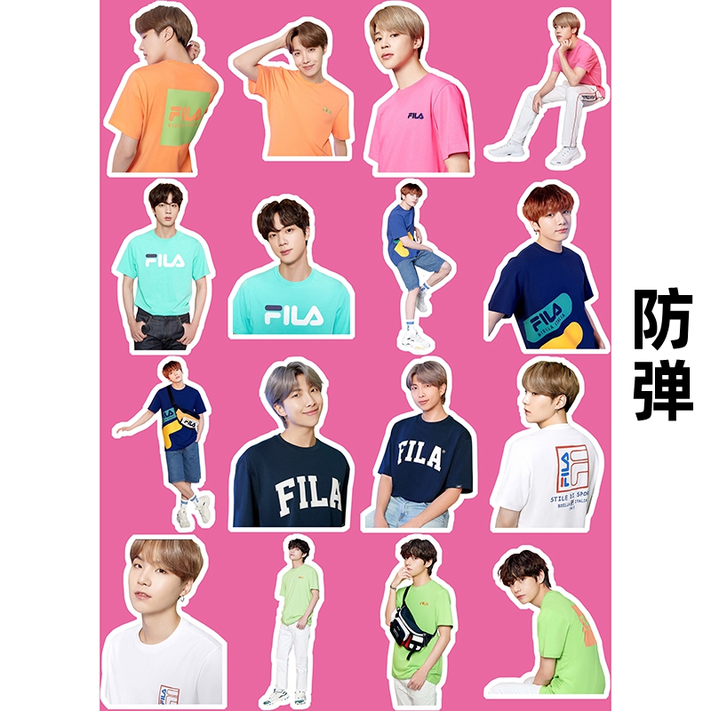 Bulletproof Youth LeagueBulletproof Youth League MAPOFTHESOULWINTER periphery waterproof Stickers Collection