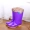 Giày ống chống mưa nhiều màu cho nữ Áo khoác cotton mùa đông cộng với nhung ấm nước ấm trong ống chống trượt Giày nữ mùa đông - Rainshoes