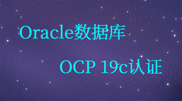 Oracle数据库/OCP 19c认证视频课程