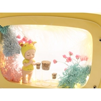 Теплый желтый телевизор желтая свинья