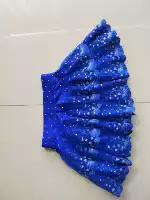 Синий, эластичная талия