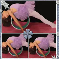 Trẻ em cúi người chỉnh lại con lăn nhảy múa vòng eo thực hành vòng eo trở lại cầu dưới lưng thiết bị phụ trợ - Yoga tham yoga