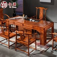 Махога кунг -фу чайный стол и стул Комбинированный ежа розовое дерево новое китайская чайная терраса камелия пузырьковое чайное стол