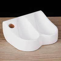 2 ложка -типа Бейловой древесина сплошной древесины (белый)