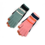 Удерживающие тепло зимние милые перчатки, в корейском стиле