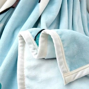 Dày đám mây chồn chăn cashmere san hô cashmere flannel ký túc xá sinh viên giản dị đơn hoặc kép chăn của mùa thu và mùa đông Khăn sang trọng - Ném / Chăn