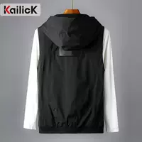 Thời trang chất lượng áo khoác mỏng vest nam mùa xuân và mùa thu Hàn Quốc của xu hướng áo vest nam không tay áo vest mỏng - Dệt kim Vest ao khoac len nam