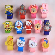 Đồng hồ đồ chơi trẻ em Girl Boy Cartoon Ultraman Watch 啪啪 Circle Baby Quartz Pat Watch - Đồ chơi giáo dục sớm / robot