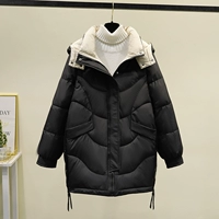 Куртка, зимний пуховик с пухом, 2021 года, в корейском стиле, популярно в интернете