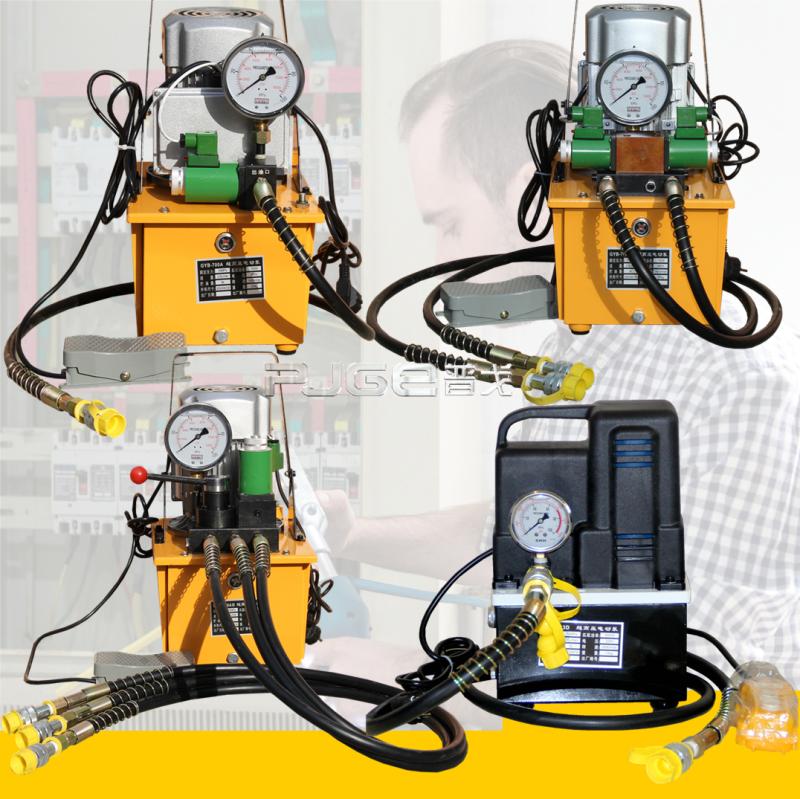 bơm thủy lực kayaba Ngọc Hoàn cực cao điện thủy lực bơm dầu GYB-700A/63D van điện từ đạp chân nhẹ trạm bơm áp lực bơm ben thủy lực của hàng bán bơm thủy lực