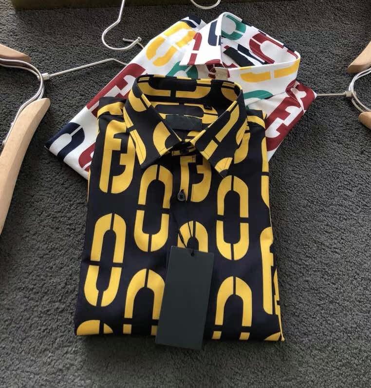 More New + V139296876962020 Autumn and winter new pattern Covered with printing leisure time shirt fashion comfortable soft man Versatile business affairs Self cultivation shirt