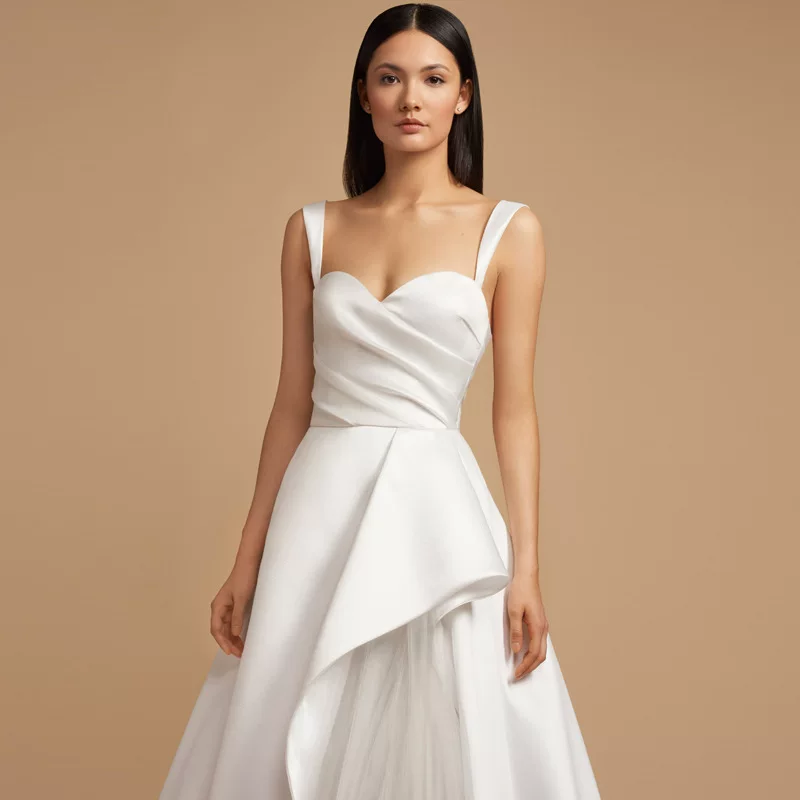 SAT в MO Day Super Fair Fair Dream Simple Welcome White Dress