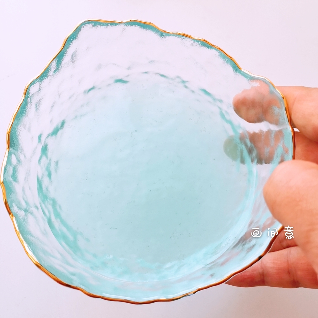 Transparent Glass Brush Wash 13 * 6.5CmWatercolor Palette ceramics Oil Painting Traditional Chinese painting Painting pigment white Porcelain rectangle Three grid disc rose Palette