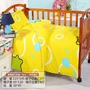 Nursery chăn bông ba mảnh giấc ngủ ngắn với lõi Four Seasons trẻ em phù hợp với Liu Jiantao đặc biệt Bộ đồ giường nhập học - Bộ đồ giường trẻ em 	drap giường cho bé	